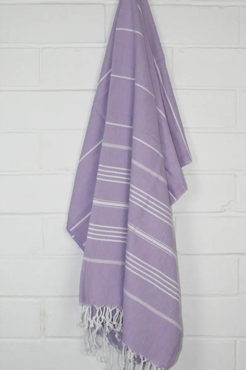 Drifter Lilac Turkish Towel by Sumavi