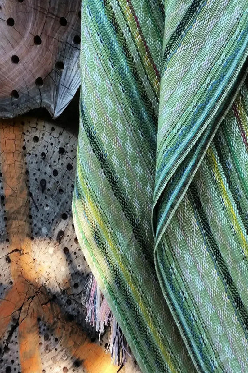 Nomad Green Turkish Towel by Sumavi