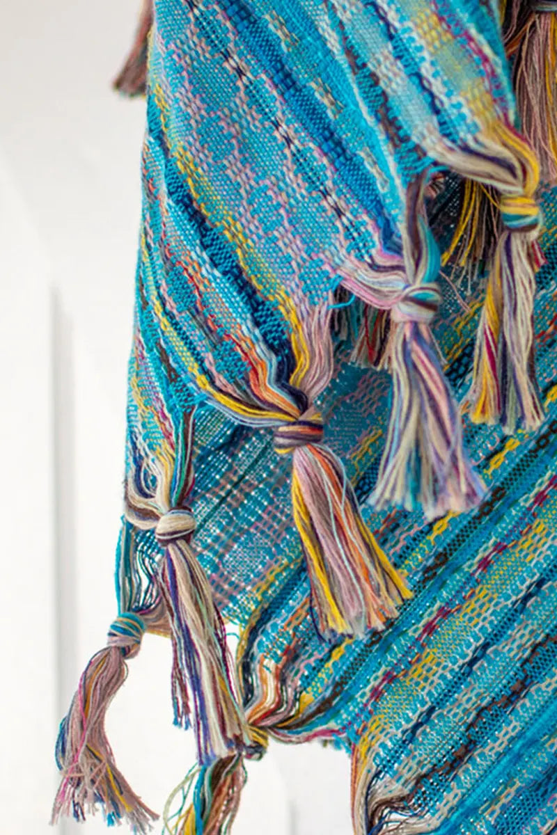 Nomad Turquoise Turkish Towel by Sumavi