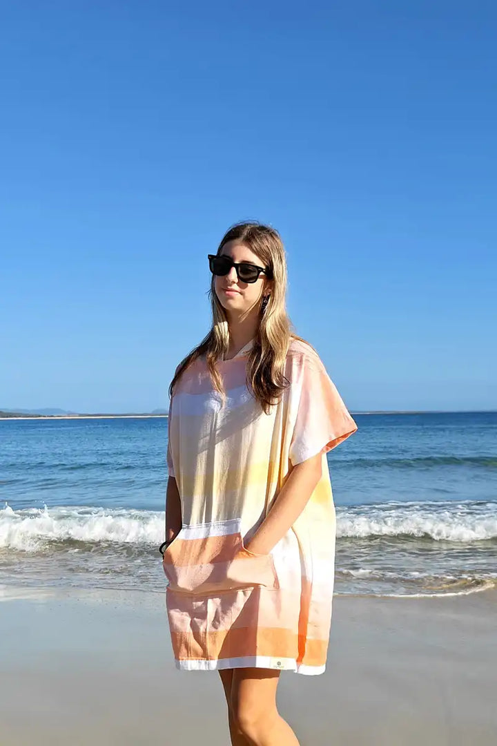 Cotton Beach Poncho - Noosa Sun - Sumavi