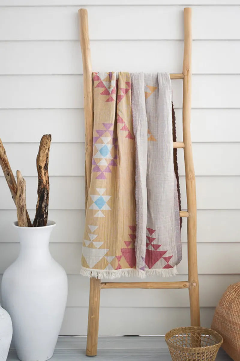Teepee Sand Turkish Towel by Sumavi