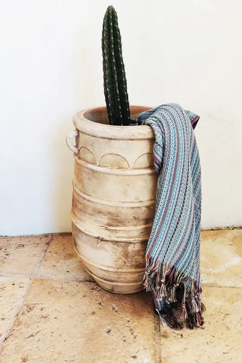 Traveller Blue Turkish Towel by Sumavi