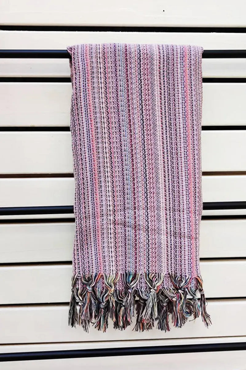 Traveller Lilac Turkish Towel by Sumavi