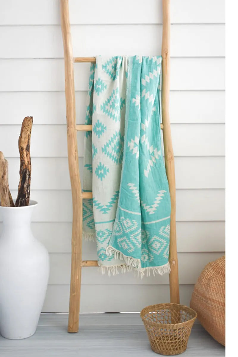 Wild One Lagoon Turkish Towel by Sumavi