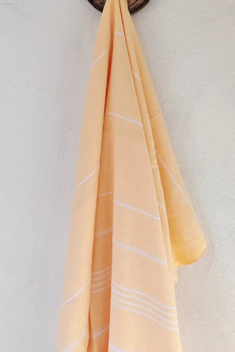 Drifter Lemon Turkish Towel by Sumavi