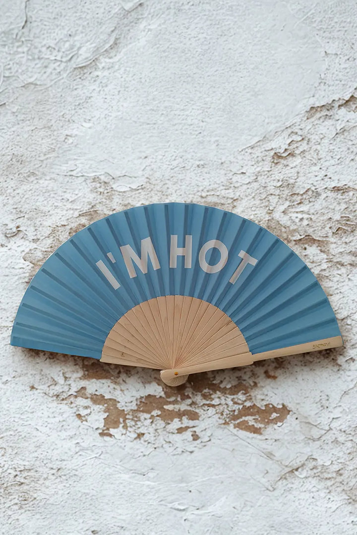 Hand Fan I'm Hot by Sumavi