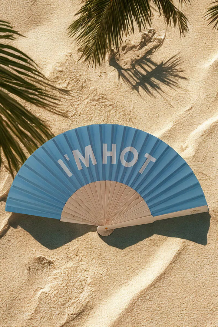 Hand Fan I'm Hot by Sumavi
