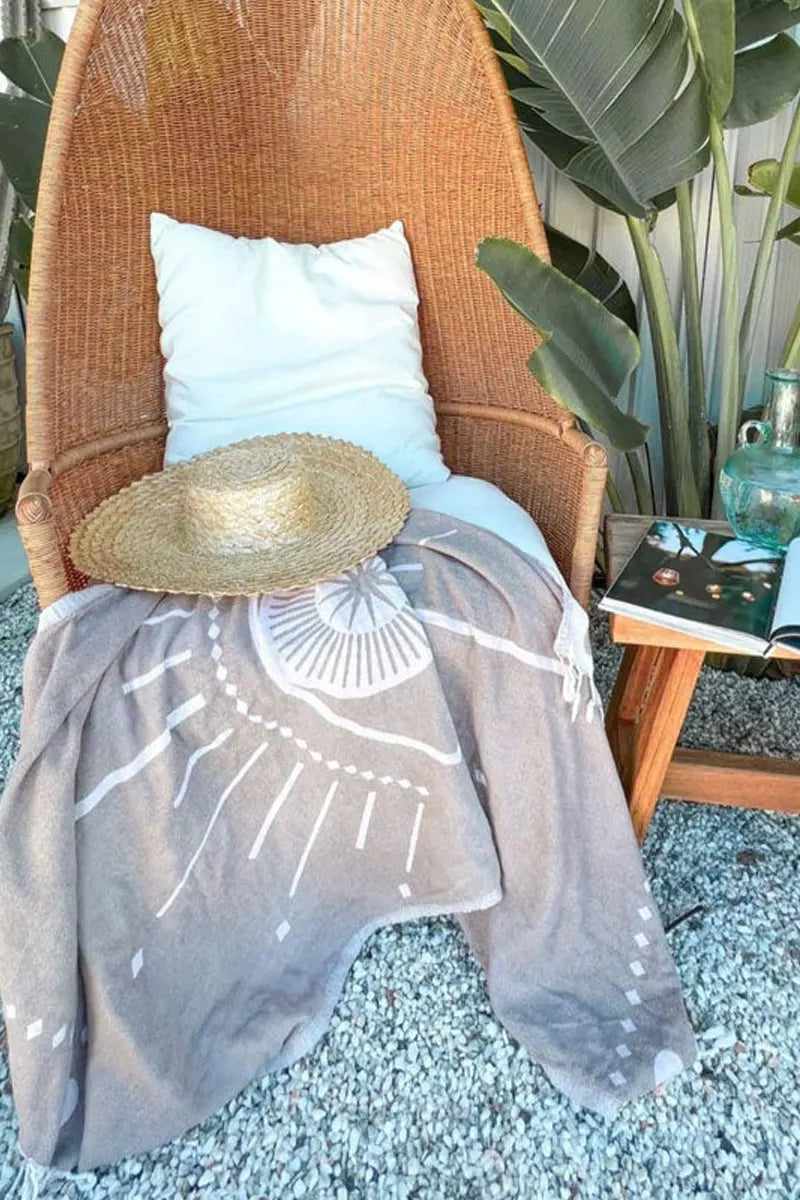 LaLuna Eye Mellow Turkish Towel by Sumavi