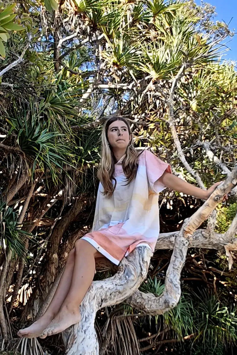 Cotton Beach Poncho - Noosa Sun - Sumavi