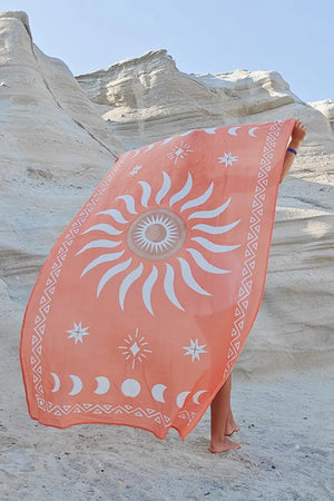 Sun Goddess Desert Cotton Sarong by Sumavi