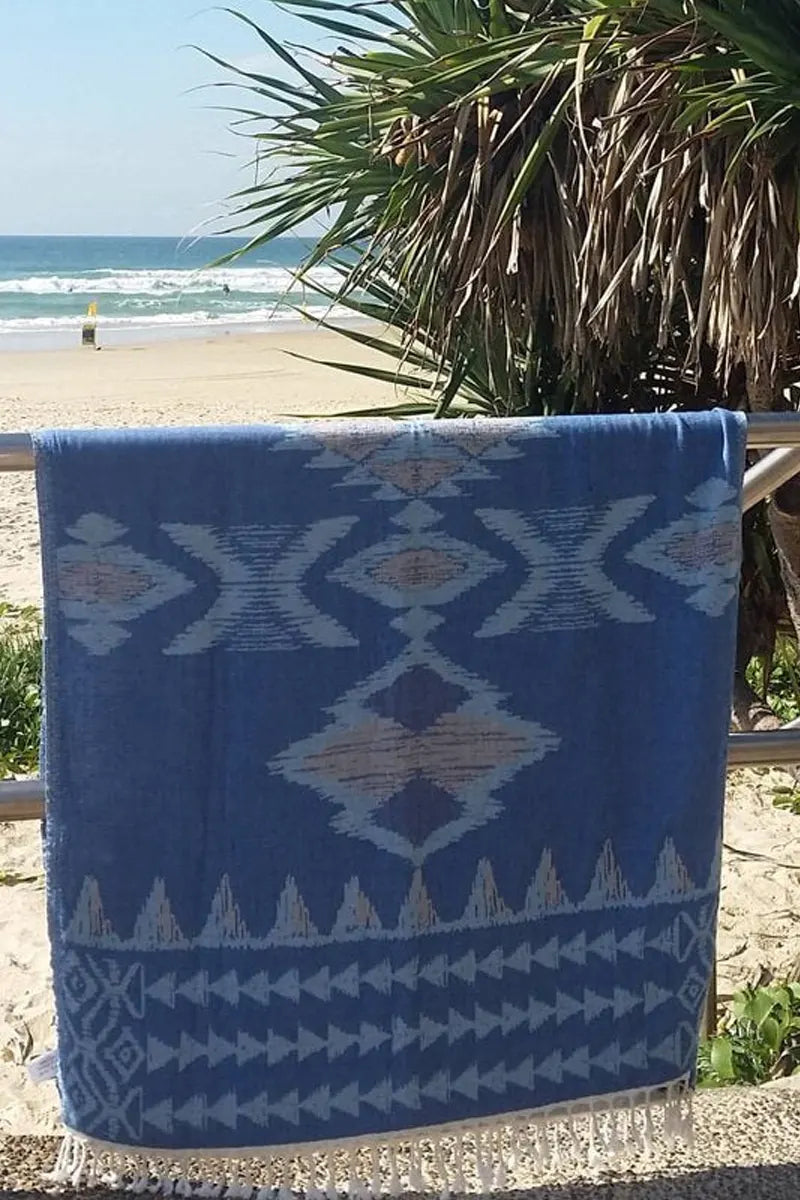 Warrior Ocean Turkish Towel by Sumavi